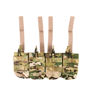 Подсумок "Легенда" под четыре магазина АК открытый